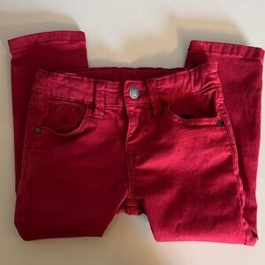 Mayoral Bright Red Kids pants sz 2